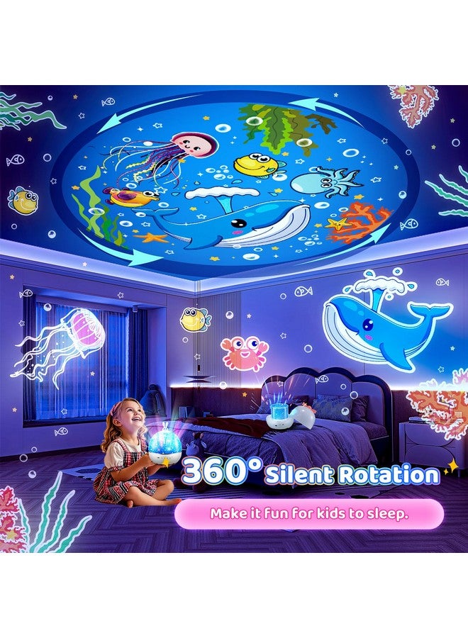 One Fire Onefire Kids Night Light Projector For Kids Room+15 Films&Bluetooth Music Kids Projector Night Light For Kids, Remote Dimmable Baby Night Light, Rechargeable Timer Nightlight For Kids Room Decor Gifts - Image 5