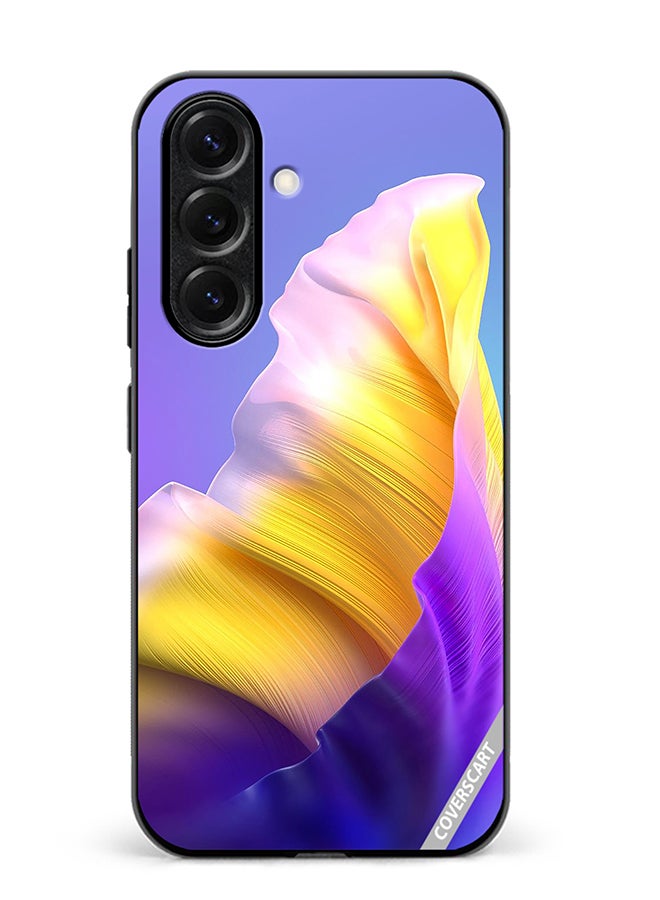 VR CREATIVE Protective Case Cover For Samsung Galaxy S25 Plus Flower Design Multicolour