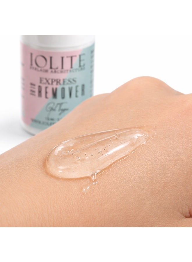 IOLITE Lash Glue Remover - IOLITE Express Lash Glue Remover 5gm (Gel Type) – Fast-Acting Gel Lash Extension Remover for Professional Salon Use | Strong Eyelash Extension Adhesive Dissolver, Safe & Precise Lash Glue Removal - Image 4