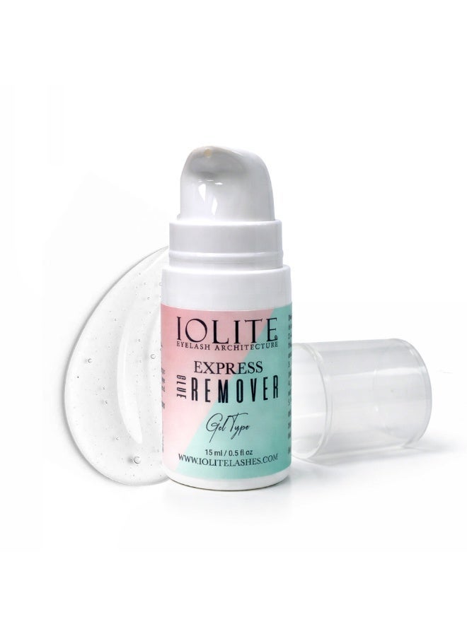 IOLITE Lash Glue Remover - IOLITE Express Lash Glue Remover 5gm (Gel Type) – Fast-Acting Gel Lash Extension Remover for Professional Salon Use | Strong Eyelash Extension Adhesive Dissolver, Safe & Precise Lash Glue Removal - Image 5