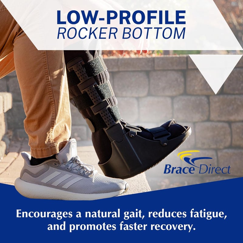 Brace Direct CAM Walker Boot - Tall Orthopedic Walking Boot for Fracture, Sprained Ankle, and Injury Recovery (Medium - US Shoe Size Men 7.5-10.5 / Women 8.5-11.5) - Image 4