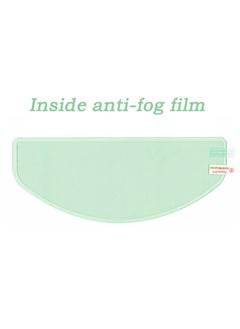Generic Anti-Fog Motorcycle Helmet Rainproof Film Driving Fog Resistant Nano Coating Clear Sticker Waterproof Films Helmet Accessories  - Image 1