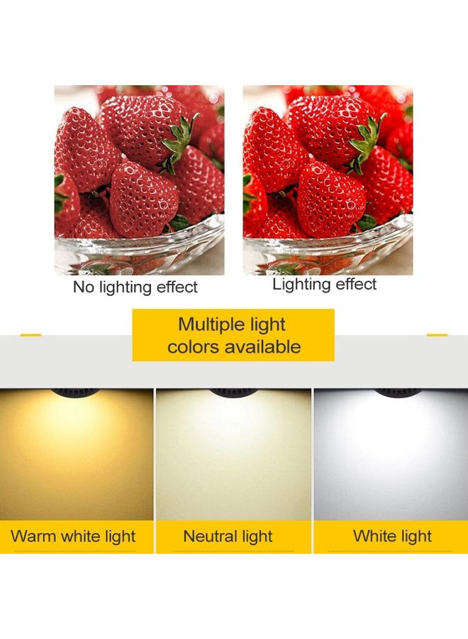 Loquat LED Background Wall Spotlight Multicolour 13 x 11 x 11cm - Image 5