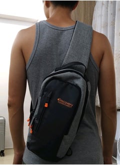 Discovery DISCOVERY ADVENTURES Logo D Series Shoulder Bag For Travel,  Sports Storage Bag  – GREY  - Image 3