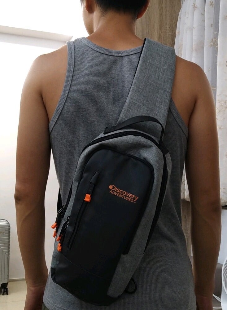 ديسكفري حقيبة كتف للسفر، للعاملين في المكاتب، لمكان العمل، حقيبة رياضية أنيقة، حقيبة كتف لصالة الألعاب الرياضية، حقيبة تخزين الكتف، حقيبة سفر، فريدة جدًا ومميزة جدًا - Image 3