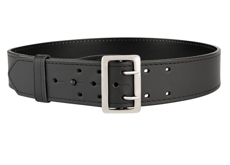 Perfect Fit Shield Wallets Perfect Fit Leather Duty Belt 2.25 inch Basketweave Sam Browne Belt US Made, Order 2 Sizes up - Image 2