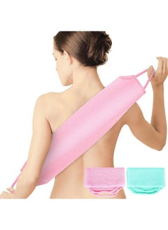 Back Scrubber For Shower，Wovte 2 Pack Stretchable Nylon Exfoliating Body Scrubber Washcloth Towel Deep Cleans Skin Massages Blood Circulation Back Washer For Shower Men Women - pzsku/Z0C18B6CCF423F12A0C9EZ/45/_/1683026020/7bb665a4-87f3-41f2-9ddb-71fffc6cdd54