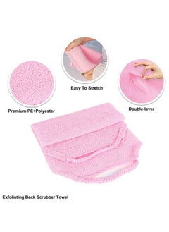 Back Scrubber For Shower，Wovte 2 Pack Stretchable Nylon Exfoliating Body Scrubber Washcloth Towel Deep Cleans Skin Massages Blood Circulation Back Washer For Shower Men Women - pzsku/Z0C18B6CCF423F12A0C9EZ/45/_/1683026022/2d76dde0-5c09-4456-b71a-3cda15341692