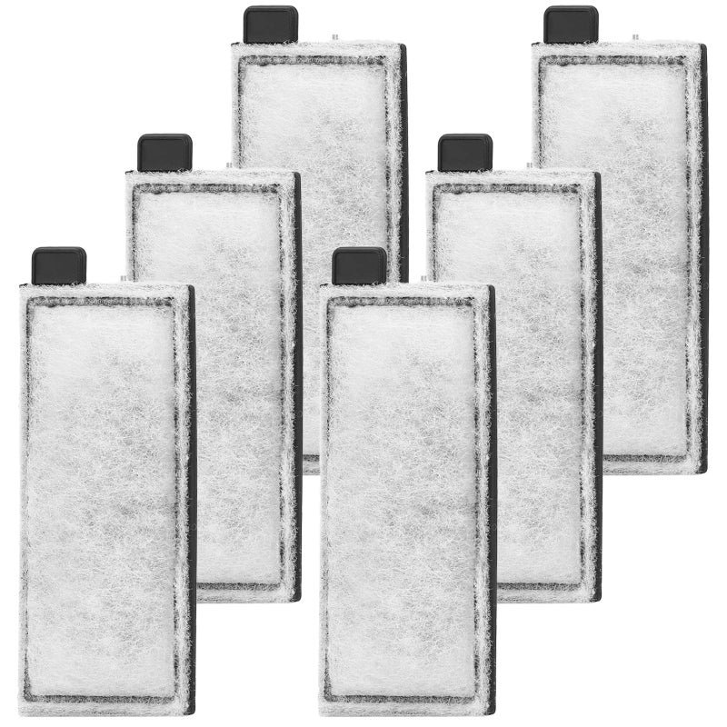 AQQA 8 Pack Aquarium Filter Cartridge Replacement Fish Tank Filter Cartridge for Aquarium Internal Filter (Small) - Image 1