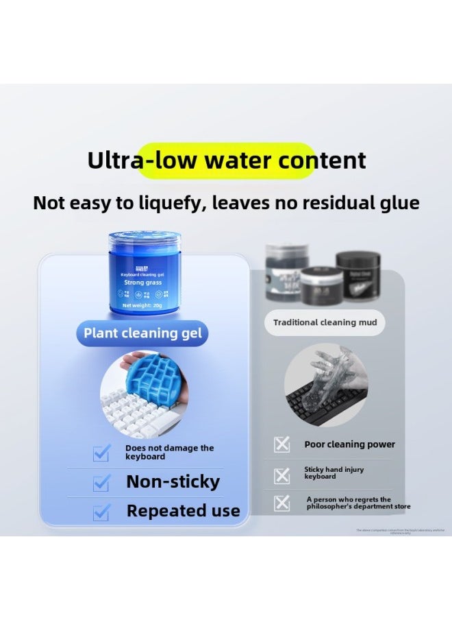 Keyboard Cleaning Mud Cleaning Soft Gel Oddy Computer Notebook Machine Wholesale-Colour:Keyboard Degreasing  Comes With Storage Bag