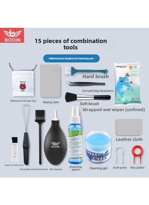 Keyboard Cleaning Mud Cleaning Soft Gel Oddy Computer Notebook Machine Wholesale-Colour:Keyboard Degreasing  Comes With Storage Bag