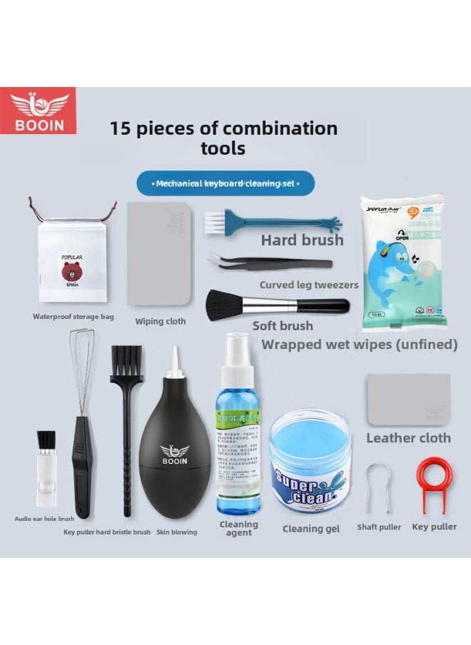 Keyboard Cleaning Mud Cleaning Soft Gel Oddy Computer Notebook Machine Wholesale-Colour:Keyboard Degreasing  Comes With Storage Bag