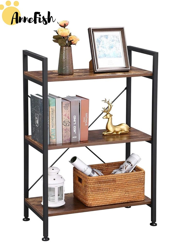 3Tier Storage Shelves Kitchen Bakers Rack with Storage Cabinet Cupboard Organizer Bookcase Microwave Oven Stand for Living Room And Kitchen 