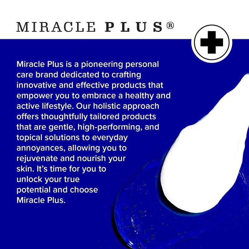 Miracle Plus Magnesium Cream For Leg Relief | Magnesium Lotion Calming Leg Cream Herbal Moisturizer Topical Body Butter Soothes + Calms Sensations, Itching, & Shaking, 8 Oz - Image 4