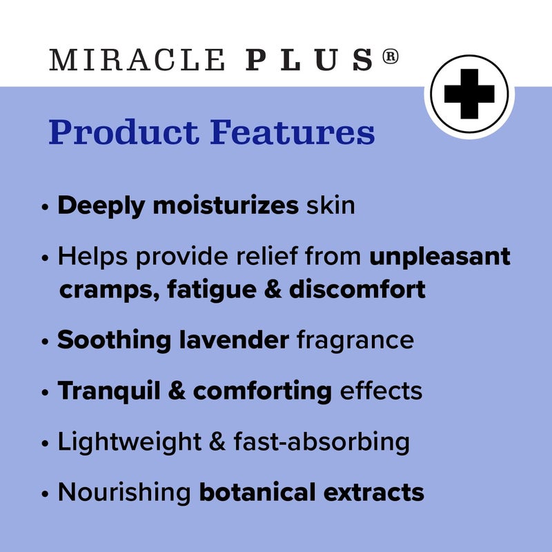 Miracle Plus Magnesium Cream For Leg Relief | Magnesium Lotion Calming Leg Cream Herbal Moisturizer Topical Body Butter Soothes + Calms Sensations, Itching, & Shaking, 8 Oz - Image 2