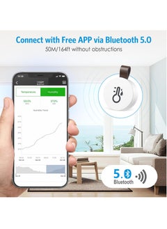 RATSAW Bluetooth Thermometer and Hygrometer Wireless 2PCS  - Image 4