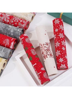 ACLIX Long Table Cloth Runners Merry Christmas Tree and Snowflake Print Round Table Decorations for Birthday Parties Banquets(28x270CM)  - Image 2