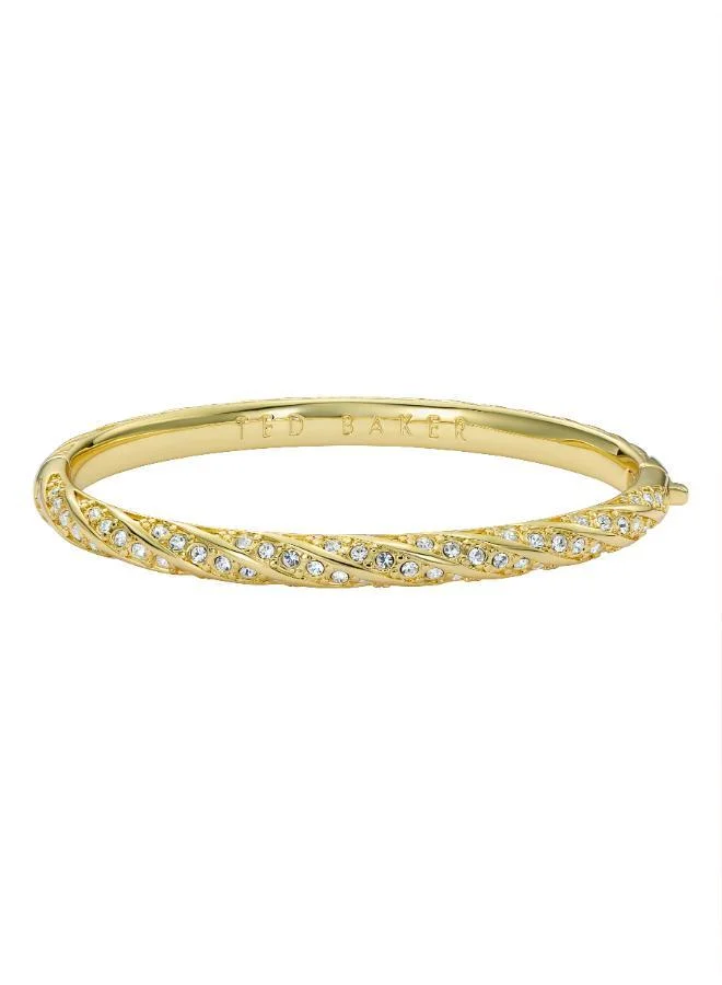 Ted Baker  Torvi Crystal Twist Hinged Bangle Bracelet for Women | Best Price UAE