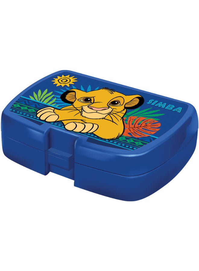 مجموعة قيمة الأسد الملك في حقيبة ترولي بوصة مع صندوق غداء، حقيبة غداء، زجاجة مياه وحافظة أقلام