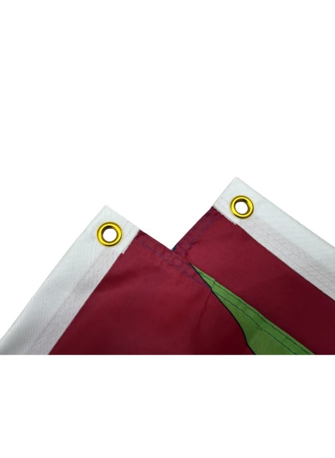 عاصفة علم إريتريا من Stormflag مقاس 90x150 سم (3x5 قدم) مصنوع بنسبة 100% من البوليستر مع حلقات نحاسية - Image 3