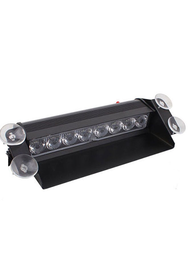 Y&D - 8W 800LM 8-LED Light 3-Modes Adjustable Angle Car Strobe Flash Dash Emergency Warning Lamp With Suckers - Image 1