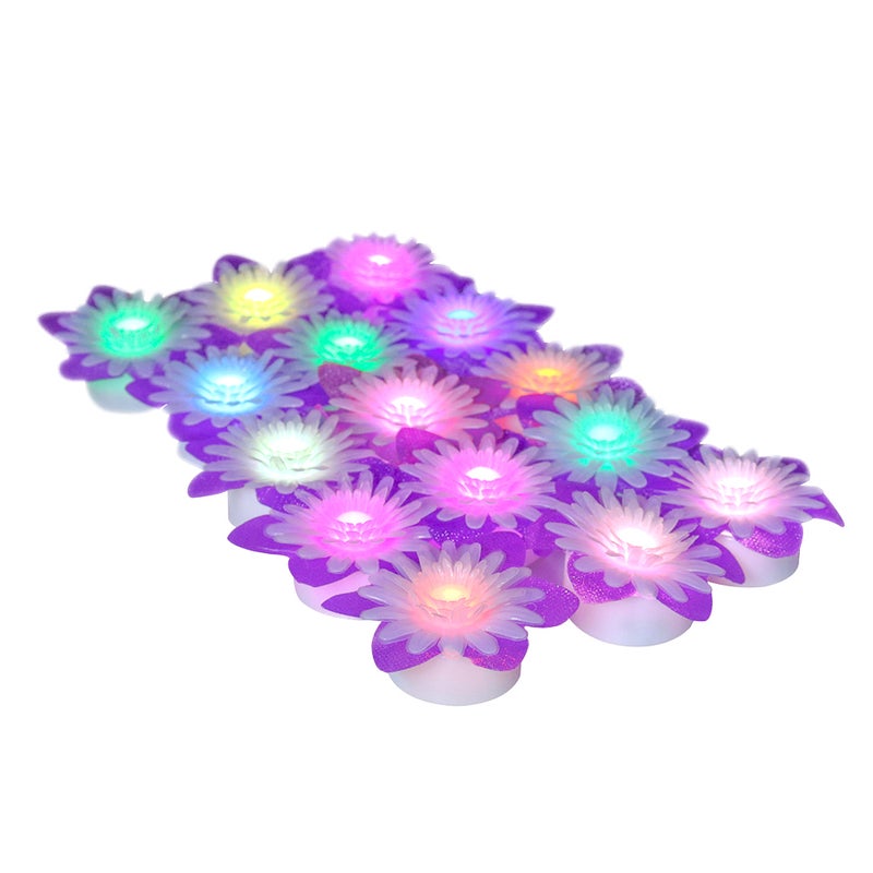 30 pcs Daisy Shape Candle Light Electric Candle Lamp Decorative Lamp Wedding Ornament for Home Party - Image 2