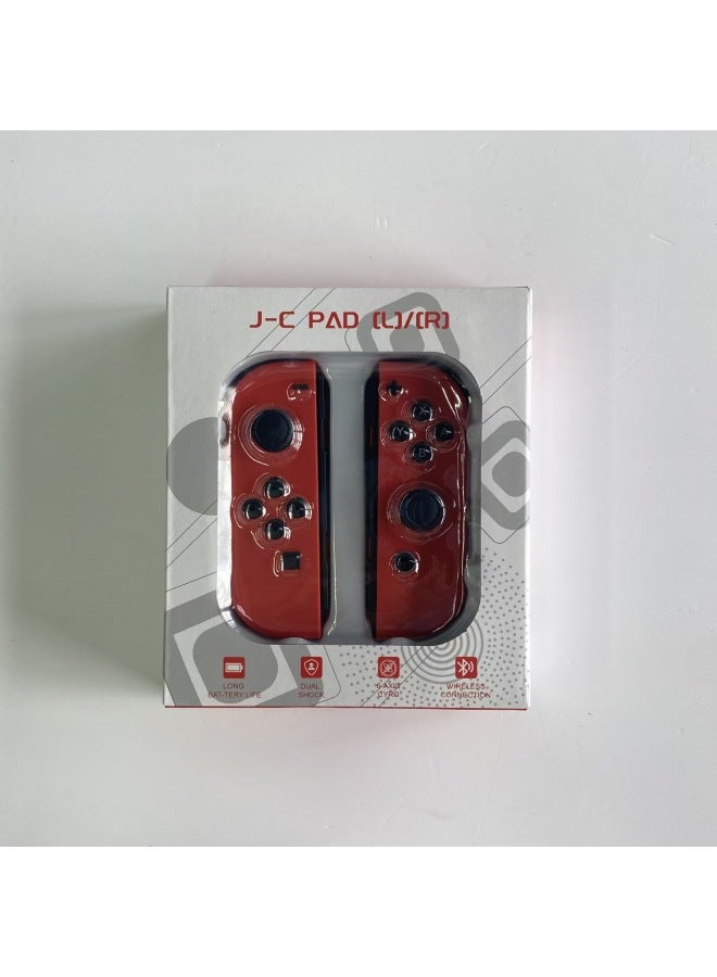 Joycon Game Handle Left And Right Separation Handle Wireless Bluetooth Belt Wake-up With Hand Rope Switch Handle Cross-border-Product Color:Mario (without Bracelet)  - Image 1
