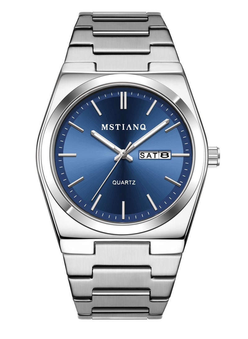 MSTIANQ Watches for Men Stainless Steel Quartz Water-Resistant Men's Watch  - Image 5