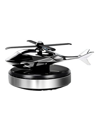 Car Air Freshener, Helicopter Solar Energy Rotating Aromatherapy Diffuser, Aviation Al Alloy Interior Decoration, Solar-Powered Car & Home Diffuser (Silver) - Stylish Aromatherapy for Vehicle and Home Spaces - pzsku/Z0C195DC1CD0B843F61B0Z/45/_/1738835894/ab6153a2-ed3a-4ed5-b6c0-77b08b6fb709