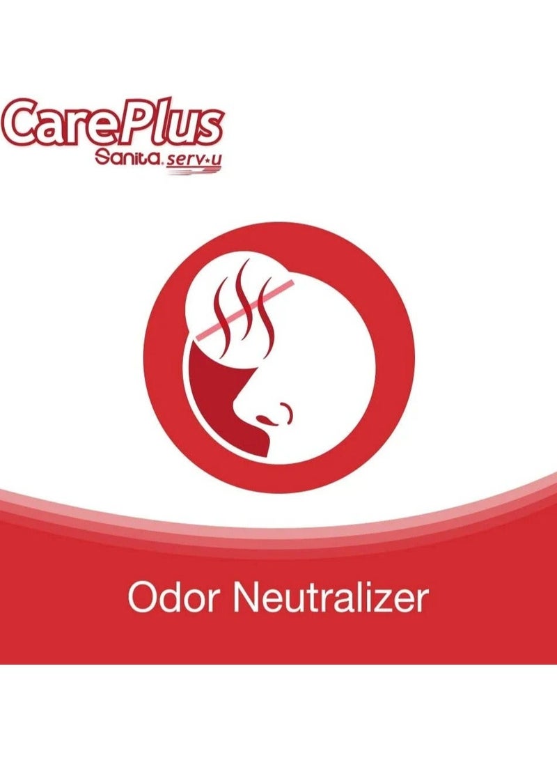 كير بلس حفائظ سانيتا كير بلس للبالغين – مقاس كبير، عبوة اقتصادية 75 حفاضة بامتصاص فائق وحماية مضمونة - Image 3