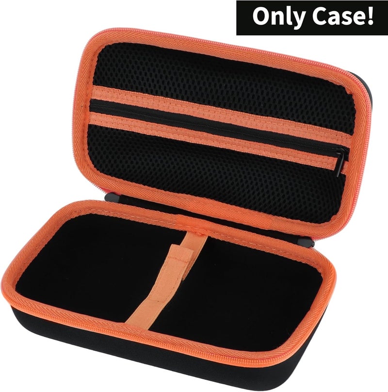 Lebakort Hard Protective Case for Brother P-Touch PTH110 Monochrome Labelling Device Black + Orange - Image 3