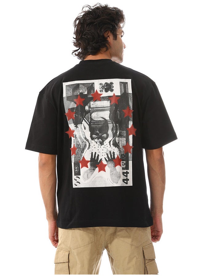 WHITE RABBIT Fit Crew Neck Short Sleeve Knitted T-Shirt - Image 3