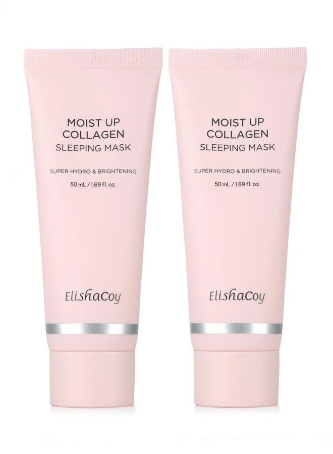 elishacoy Moist Up Collagen Sleeping Mask Special Set 2*50ml - Image 2