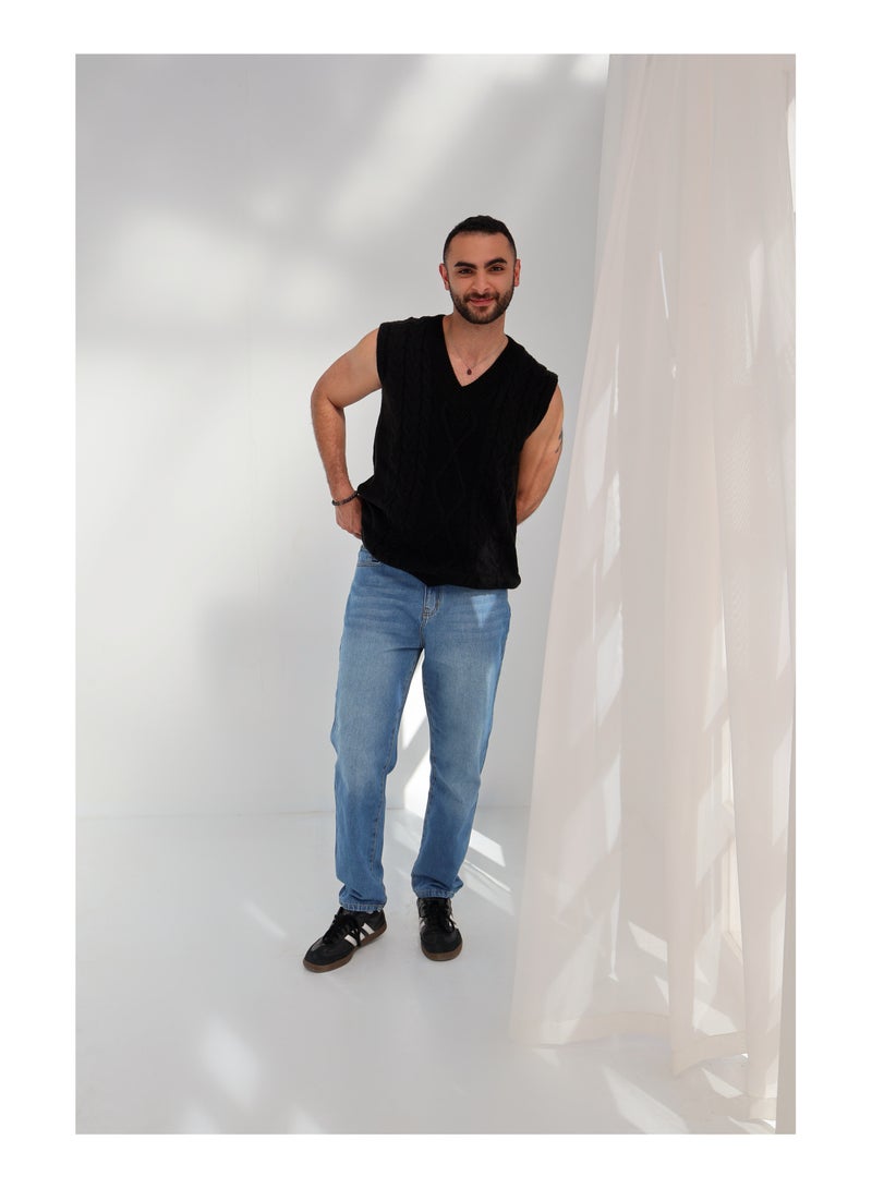 Pavo Tapper Medium blue Men jeans - Image 1