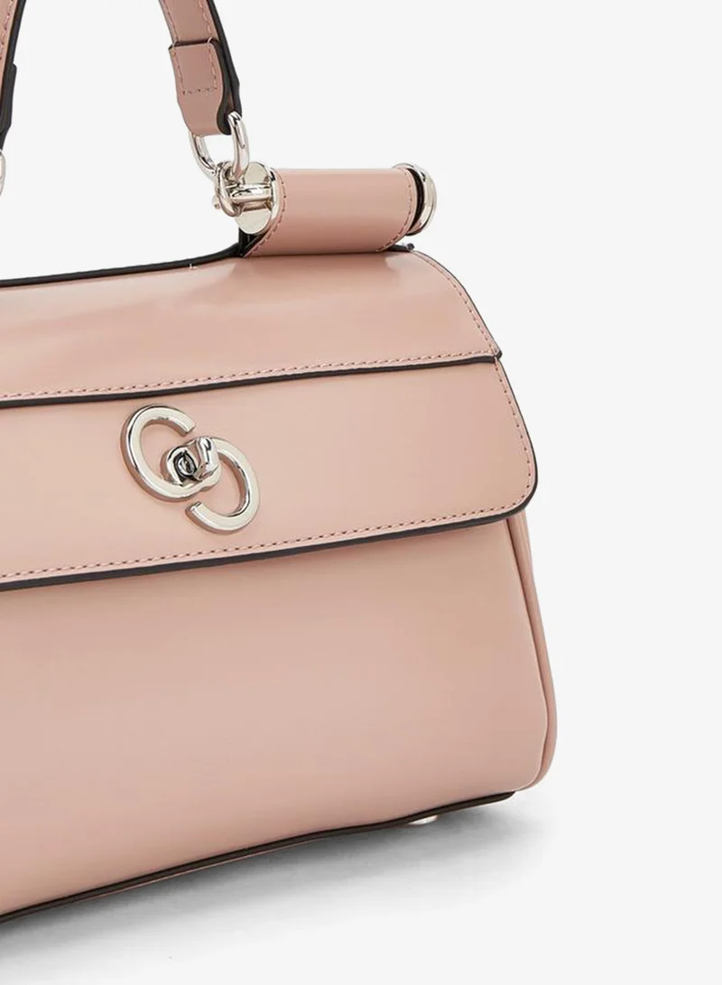 Celeste Solid Crossbody Bag With Detachable Strap