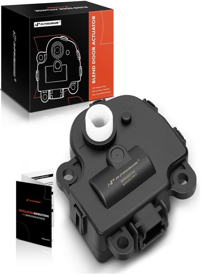 A-Premium HVAC Heater Blend Door Actuator Replacement for Chevrolet Corvette 2005-2013 Impala Malibu Monte Carlo Buick LaCrosse Cadillac XLR Temperature Blend Door Actuator 1573517 - Image 1