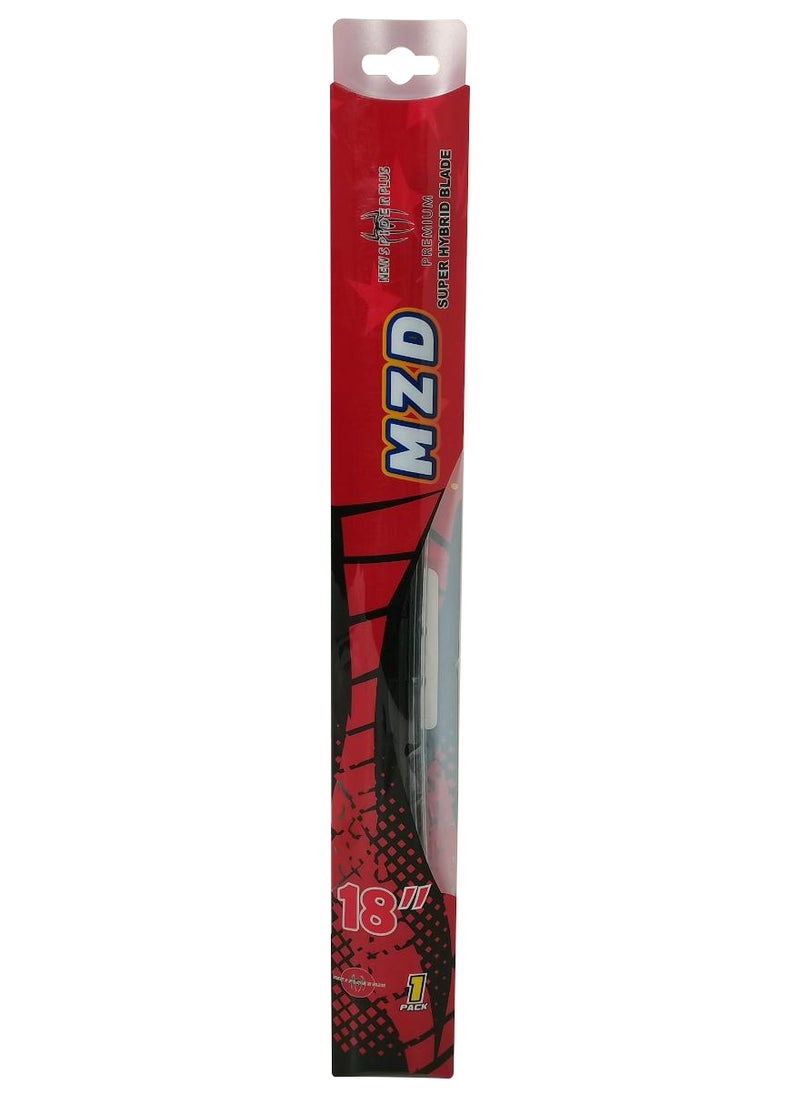 SPIDER Car Wiper Blade 18" Premium Super Hybrid Blade NEW SPIDER PLUS MZD 1 pcs  - Image 2