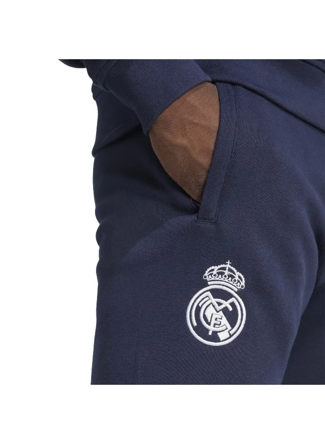 adidas بنطلون كرة قدم رجالي أزرق من ريل يو مقاس