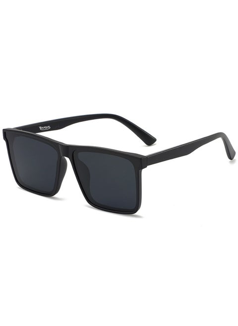 TR90 Polarized sunglasses HD Polarized Lens 100% UV400 Protection Stylish Design for Men/Women Black