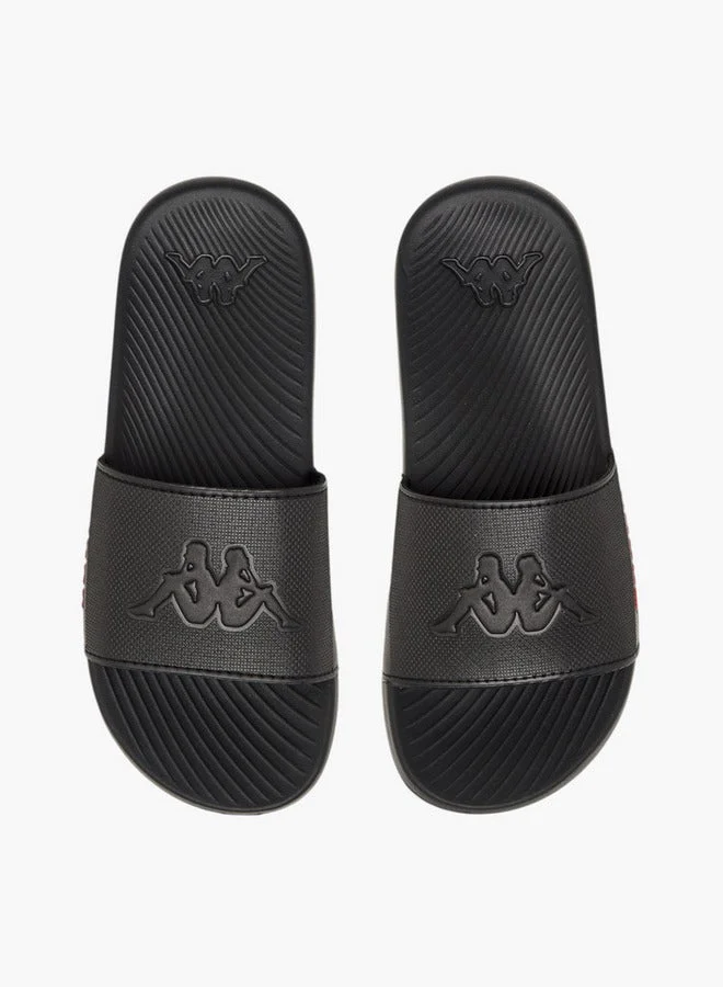 Kappa Boys' Logo Detail Slides