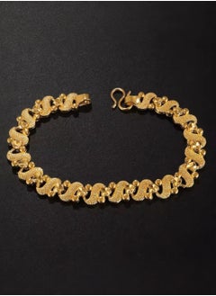 GOLDMAX Elegant 21k Gold Plated Bracelet For Women Size 18cm  - Image 3