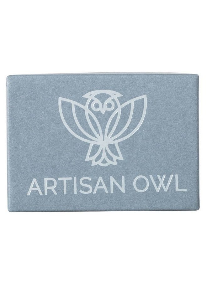 Artisan Owl - - Enamel Golf Sport Dangle Earrings - Image 1