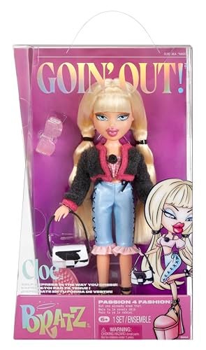 Bratz Goin Out Cloe Fashion Doll with Accessories - Image 1