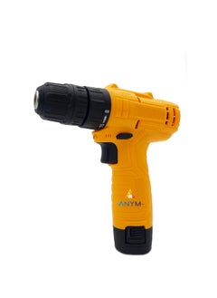 ANYM ANYM 12V Cordless Drill Screw Driver with 1 BatteryLED Light and Variable SpeedKeyless ChuckChuck Capacity0810mm  - Image 1