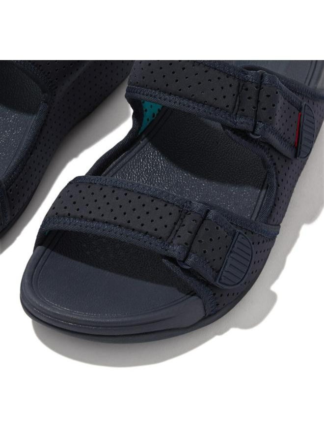 FitFlop 049-723 Fitflop Mens  Gogh Moc Adjustable Two-Bar Slides GE1-A30  - Image 3