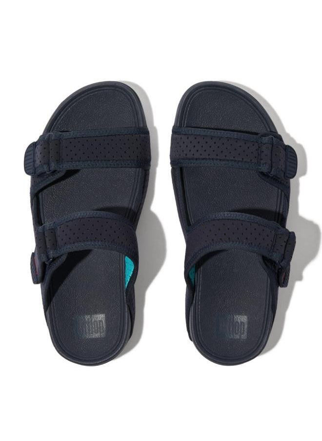 FitFlop 049-723 Fitflop Mens  Gogh Moc Adjustable Two-Bar Slides GE1-A30  - Image 2