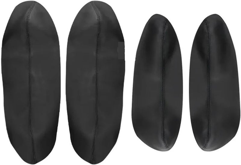QASULER Microfiber Leather Door Armrest Covers - Image 1