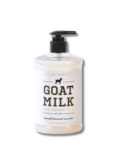 San Francisco Soap Company San Francisco Soap Company Goat Milk Hand and Body Wash  SANDALWOOD MUSK  DyeFree Body Wash and Hand Soap  Enriched with Nourishing Goat Milk  Unisex Fragrance  26 fl oz 