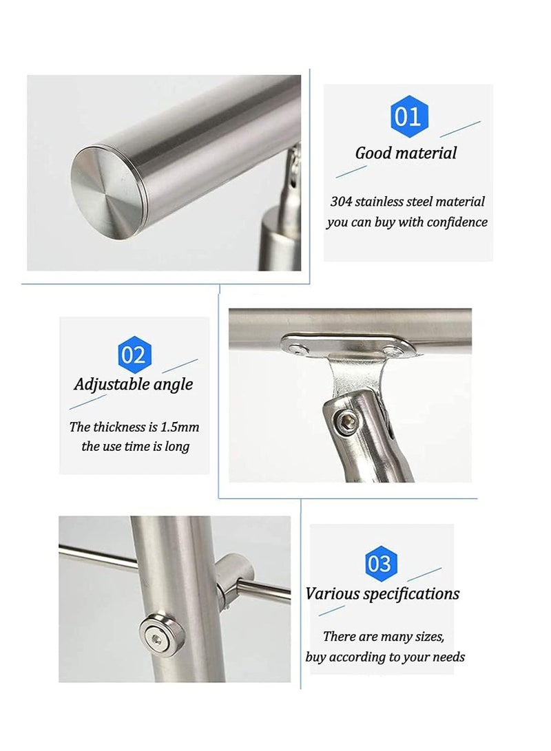 Radiant Indoor stainless steel stair railing - Image 5