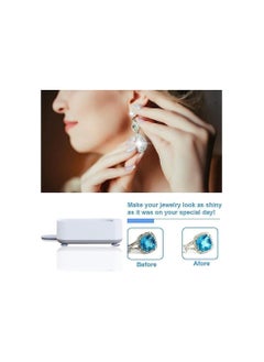 Spaceshoop Ultrasonic Jewelry Cleaner Portable Professional Cleaner for Eye Glasses Watches Earrings Ring Necklaces Coins Razors Batteries Not Included  - Image 2